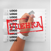 Уцінений паперовий контрольний одноразовий браслет із нанесеним логотипом Tyvek 19 мм White (білий) – 100 шт.